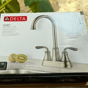Delta Lorain Brushed Nickel Faucet